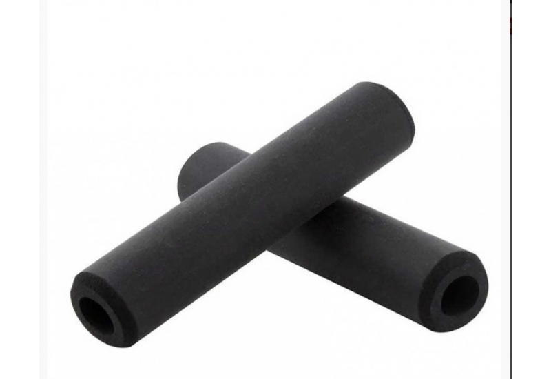 PAIRE DE POIGNEES Grips FOAM - 130x32mm - noir